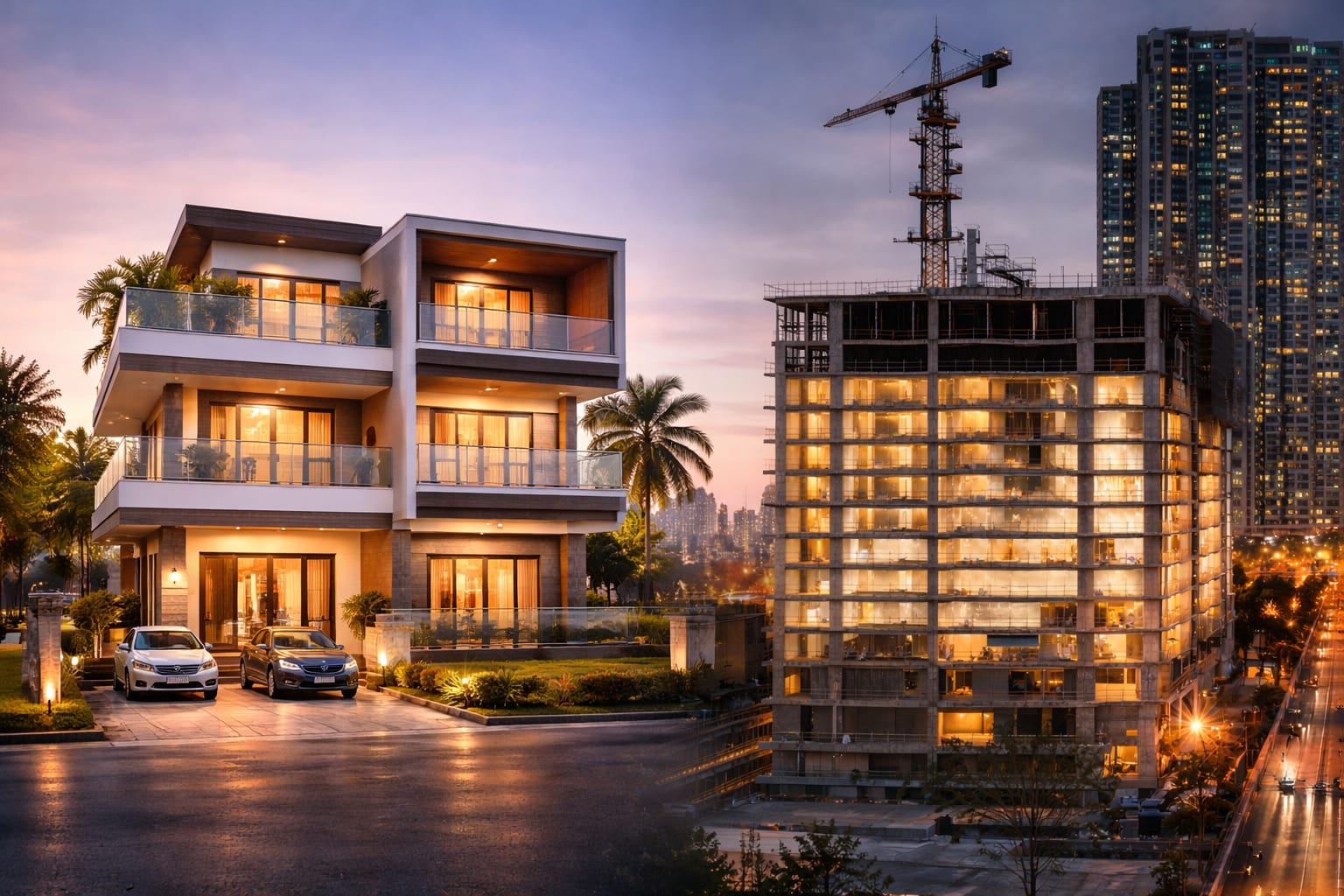 Residential & Commercial Construction Bangalore